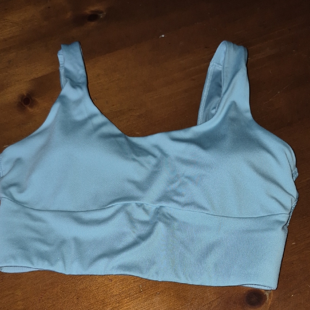 Women's Light Blue Sports Bra